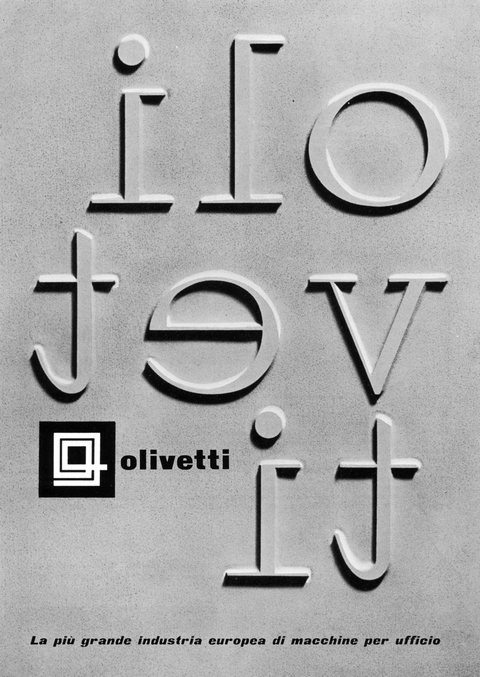 Olivetti
la pi grande industria europea di macch