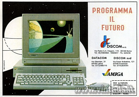 PROGRAMMA IL FUTURO
DISCOM srl
Via Padre G.A. Fi