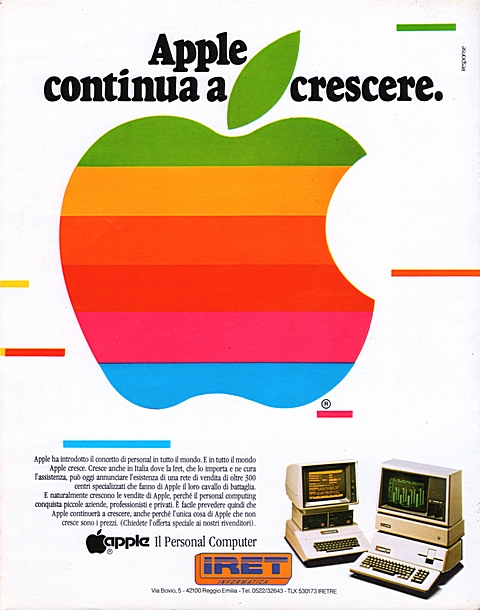 3333x4238 JPG
OGGETTO VISITABILE
NEL NOSTRO MUSEO Apple continua a crescere
Apple ha introdotto il concetto di personal in tutto