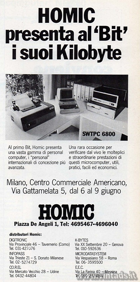 987x1984 JPG al primo Bit, homic presenta una vasta gamma di personal computer, i "person