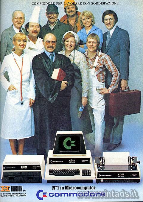 1165x1638 JPG COMMODORE PER LAVORARE CON SODDISFAZIONE
N°1 in Microcomputer
commodore
HARD