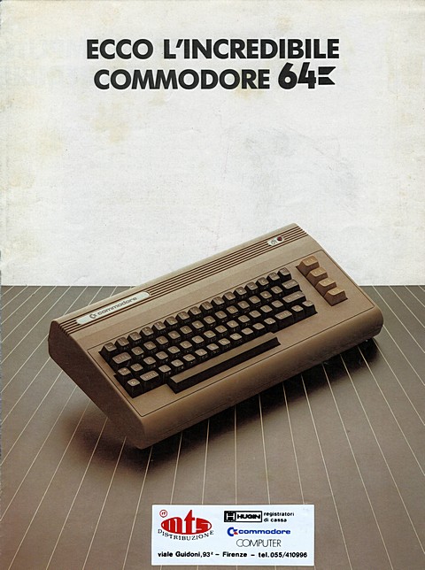 ECCO L'INCREDIBILE
COMMODORE 64

PERSONAL COMPUTER COMMODORE 64
INCREDIB