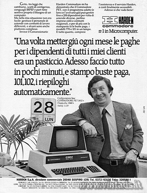 "Una volta metter gi ogni mese le paghe per i dipendenti di tutti i miei cl