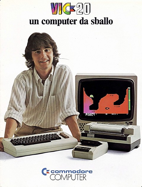 VIC-20
Un computer da sballo
COMMODORE COMPUTER
