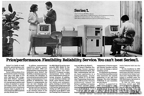 Price/performance. Flexibility. Reliability. Service. You can't beat Series/