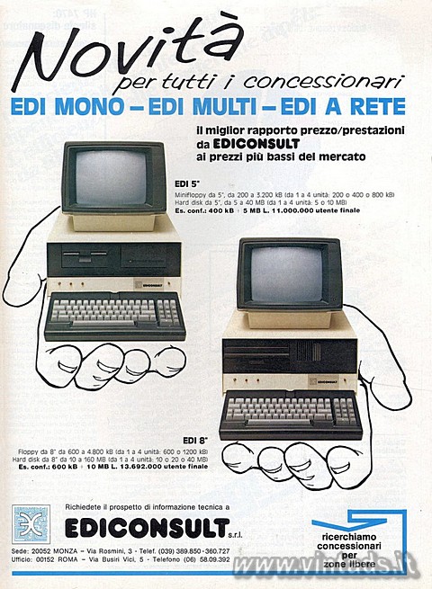 Novità per tutti i concessionari
EDI MONO - EDI MULTI - EDI A RETE
il miglior