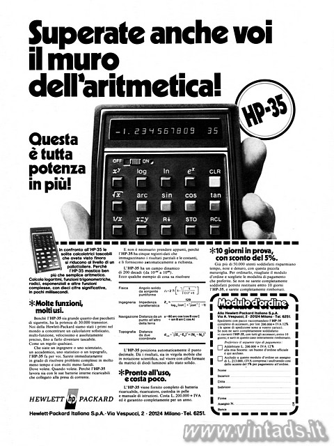 2469x3292 JPG Superate anche voi il muro dell'aritmetica!
HP35
Questa è tutta potenza