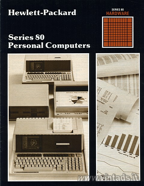 Hewlett-Packard
Series 80 Personal Computers
->continua->
