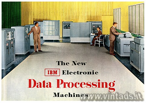 4257x2996 JPG The New IBM Electronic Data Processing Machines