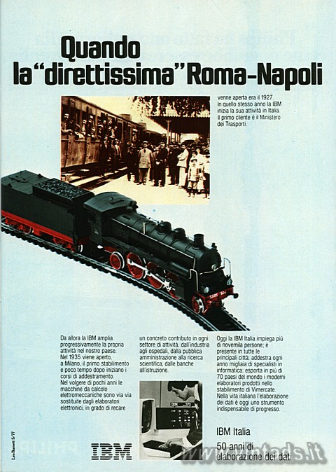 901x3284
TIFF MULTIPAGINA Quando...
Quando la "direttissima" Roma-Napoli venne aperta era il 1927