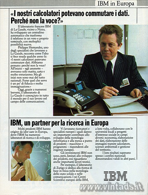 2392x3139
TIFF MULTIPAGINA IBM in Europa
«Studiamo strumenti nuovi per la gestione del territorio»
«Le