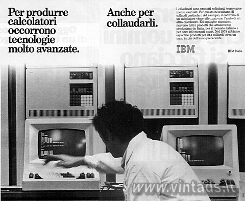 Per produrre calcolatori occorrono tecnologie molto avanzate.
Anche per collaud