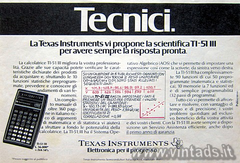 Tecnici. TI-51 III