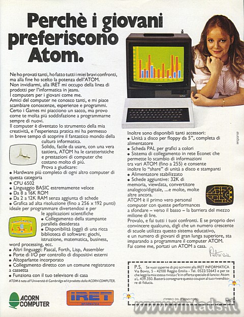 3275x4248 JPG Perché i giovani preferiscono Atom.
Ne ho provati tanti, ho fatto tutti i mi