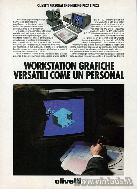 2348x3247 JPG OLIVETTI PERSONAL ENGINEERING PE 24 E PE 28
I Personal Engineering Olivetti han