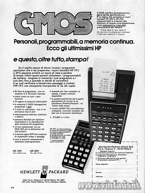 C-MOS significa Complementary Metal Oxide Semicond