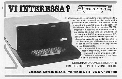  
VI INTERESSA?
Vi interessa un microcomputer per gestioni aziendali, per l