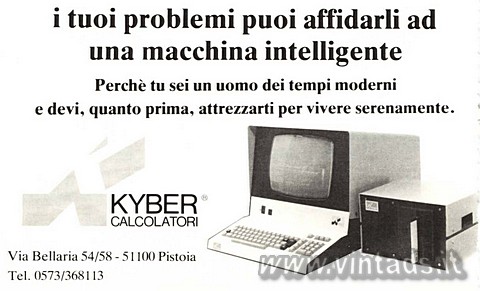 i tuoi problemi puoi affidarli ad una macchina intelligente
Perch tu sei un uo