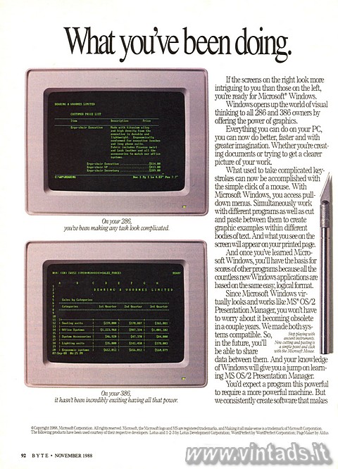 What you´ve been doing.

If the screens on the right look more intriguing to 