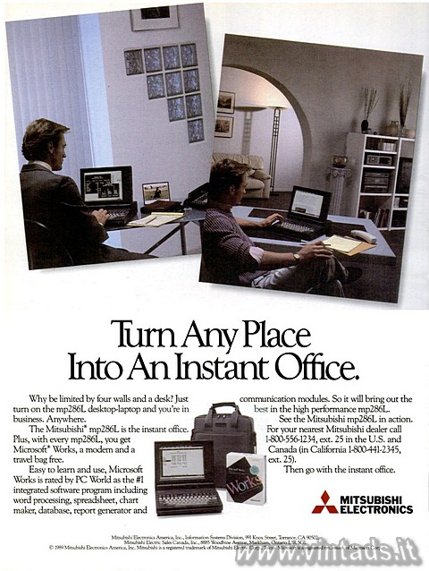 1245x1654 JPG
OGGETTO VISITABILE
NEL NOSTRO MUSEO Turn Any Place Into An Instant Office.
Why be limited by four walls and a desk?
