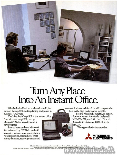 Turn Any Place Into An Instant Office.
Why be limited by four walls and a desk?