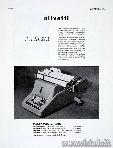 Olivetti Audit 202