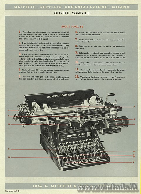 Olivetti Audit 52