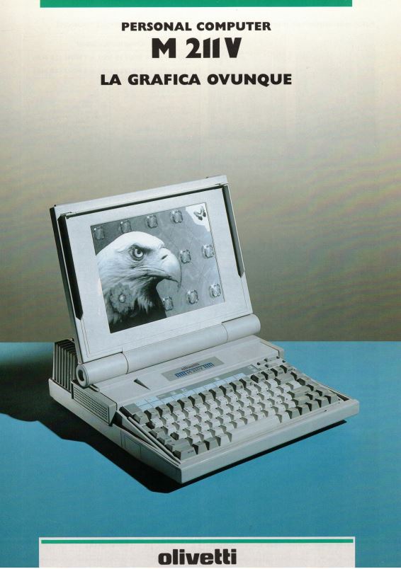 Olivetti M211V Personal Computer 
La grafica ovun