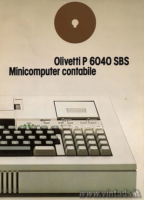 olivetti P 6040 SBS minicomputer contabile