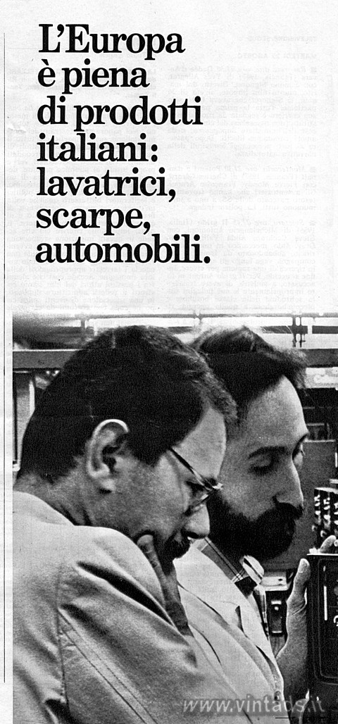 1891x4051
TIFF MULTIPAGINA L'Europa è piena di prodotti italiani: lavatrici, scarpe, automobili.
E ca