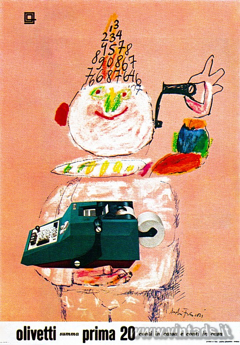1222x1753 JPG
OGGETTO VISITABILE
NEL NOSTRO MUSEO Olivetti summa prima 20
conti in cassa e conti in casa