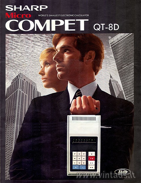 Sharp Micro Compet QT-8D
World's smallest electronic calculator