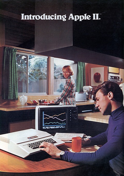 Introducing Apple II.
The home computer that’s ready to work, play and grow wit