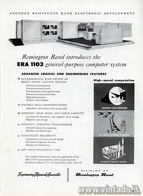 ANOTHER REMINGTON RAND ELECTRONIC DEVELOPMENT
Rem
