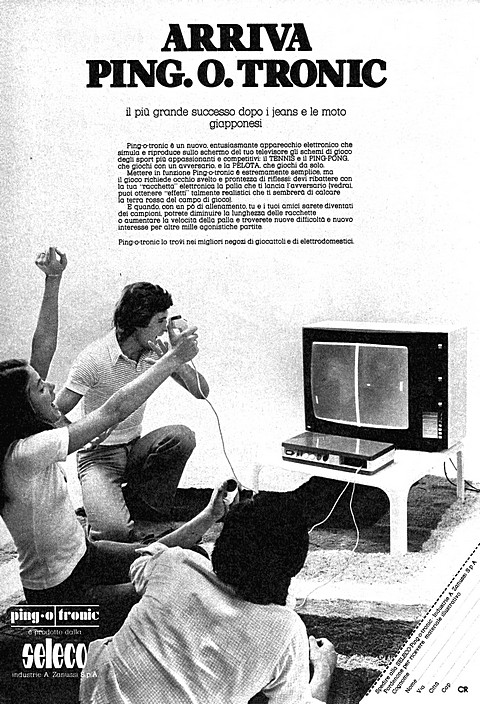 1970x2891 JPG
OGGETTO VISITABILE
NEL NOSTRO MUSEO ARRIVA PING.O.TRONIC
il più grande successo dopo i jeans e le moto giapponesi