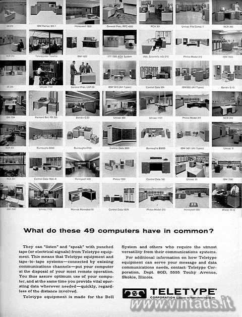 What do these 49 computers have in common?
They can "listen" and "s