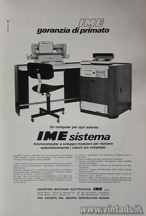 2137x3156 JPG IME
garanzia di primato
Un computer per ogni azienda
IME sistema
microcom