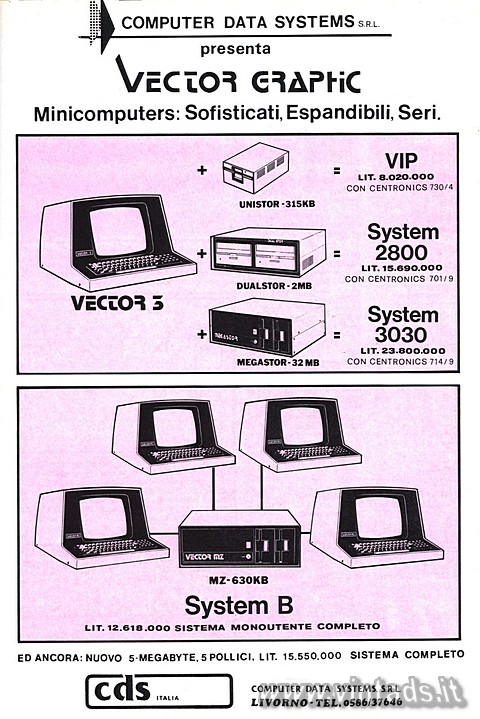 COMPUTER DATA SYSTEMS SR.L.
presenta
VECTOR GRAP