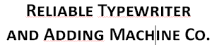 logo Reliable Typewriter and Adding Machine co.