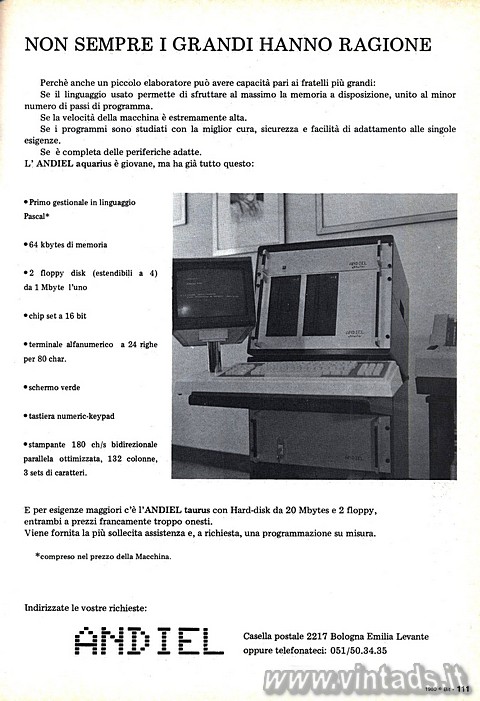 NON SEMPRE I GRANDI HANNO RAGIONE
Perché anche un