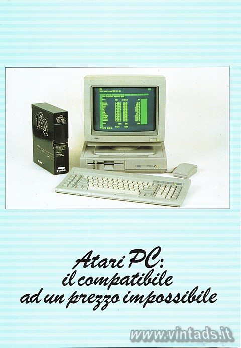 Atari PC: il compatibile ad un prezzo impossibile
Le sue specifiche tecniche:
