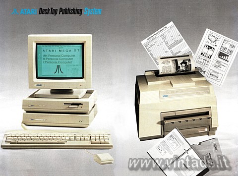 Atari Desktop Publishing System

LA STAMPANTE LASER ATARI SLM 804: dedicata al