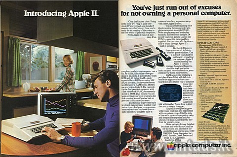 4817x3200 JPG
OGGETTO VISITABILE
NEL NOSTRO MUSEO Introducing Apple II.
You´ve just run out of excuses for not owning a personal
