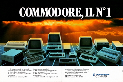 Commodore, il n. 1

Se stai comprando un personal computer prova a farti quest