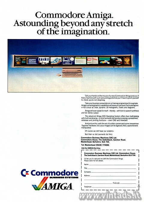 Commodore Amiga.
Astounding beyond any stretch of the imagination.

Get your 