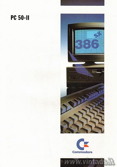 Commodore PC 50-II.
Porta aperta sul futuro.