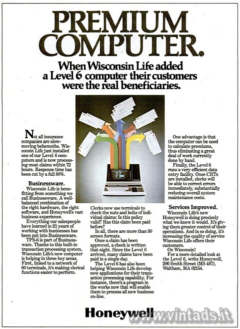 PREMIUM COMPUTER.
When Wisconsin Life added a Level 6 computer their customers 
