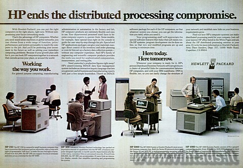 HP ends the distributed processing compromise.

With Hewlett-Packard, you can 