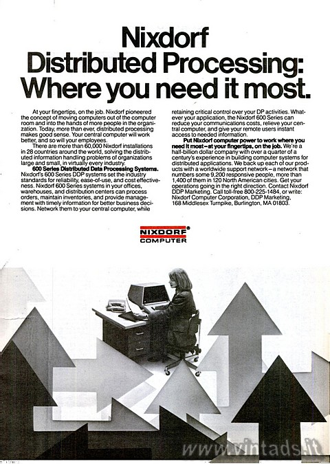 Nixdorf Distributed Processing: Where you need it
