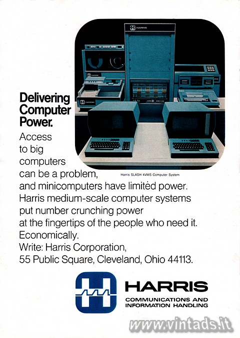 Delivering Computer Power.
Access to big computers can be a problem, and minico